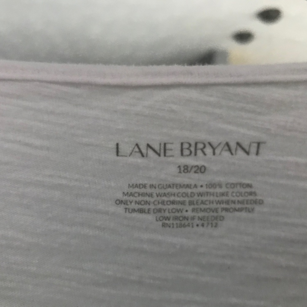 Flared bottom top. Size 18/20